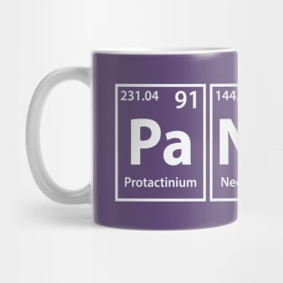 Pandas (Pa-Nd-As) Periodic Elements Spelling Mug